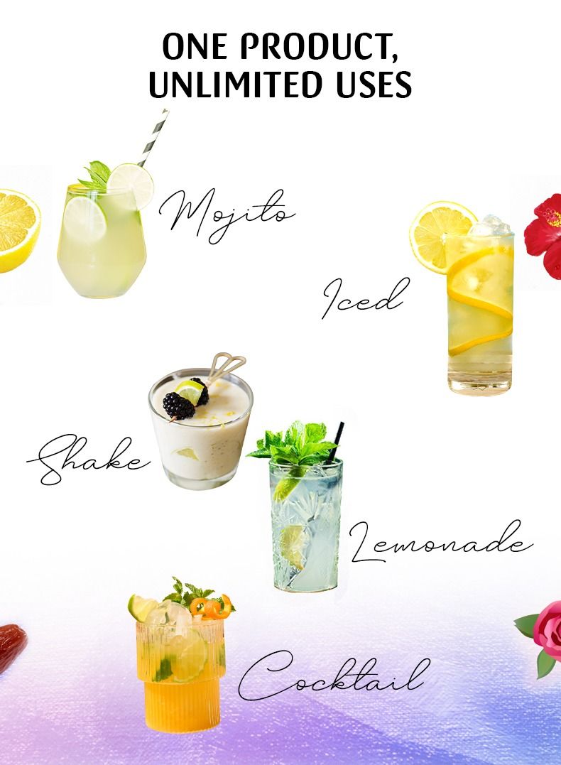 Just Chill Drinks Co. Lemonade Fruit Syrup 1 Litre - Image 2